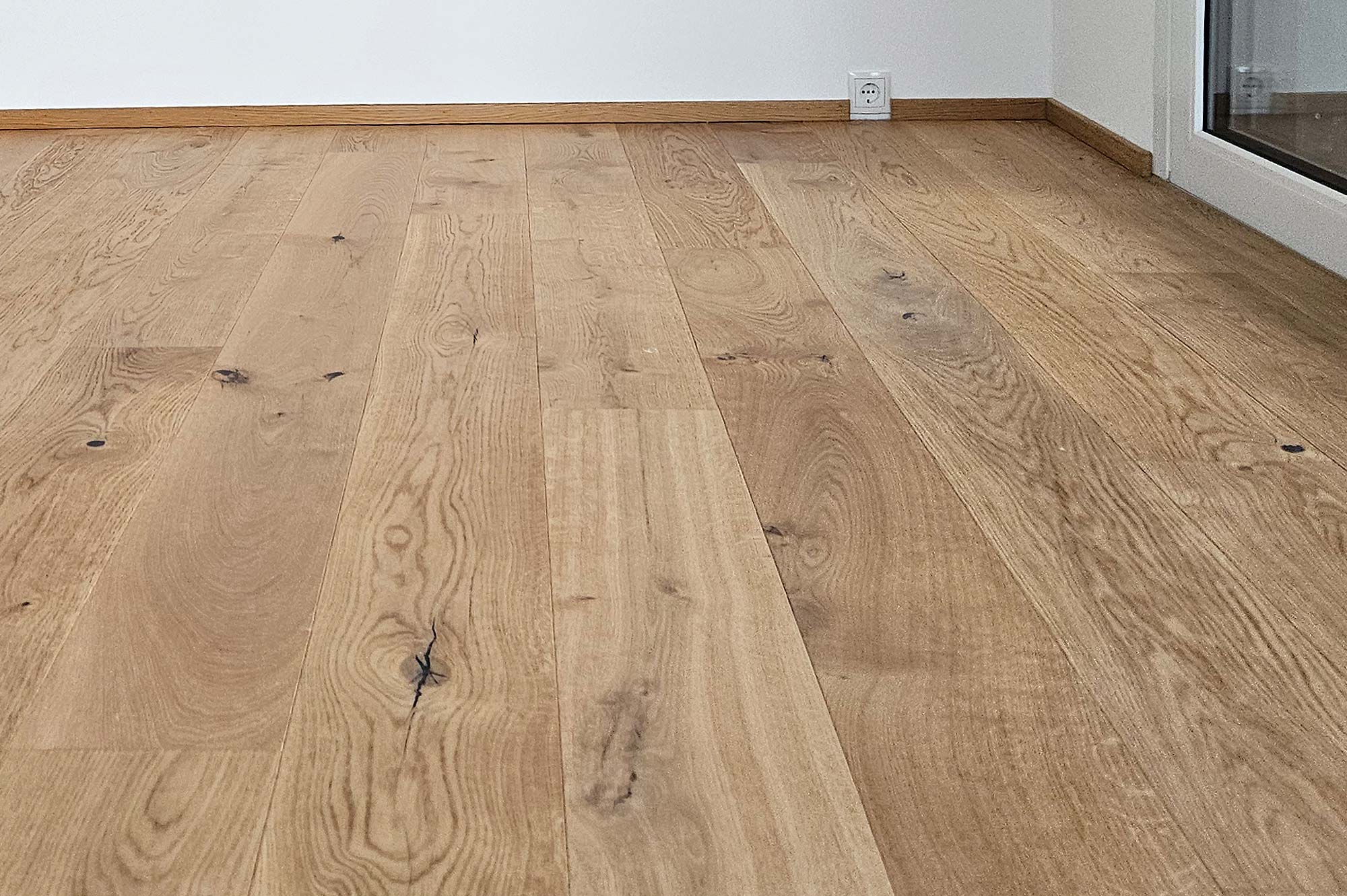 Dielenparkett aus Eiche